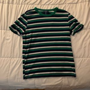 Stripped t-shirt, cotton, short sleeve